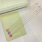 VCA Clover    Pink Mop Necklace