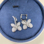 Graff Full-Diamond Butterfly Earrings