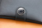 HM R.M.SCard Holder Black Togo Leather 284476
