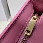 MINI 22 TILLY BAG IN CREPE PINK SHINNY CALFSKIN