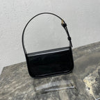 SHOULDER 20 BAG TERENCE IN BLACK PATENT CALFSKIN