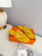 HM Mage Sandal Yellow Lambskin 605905