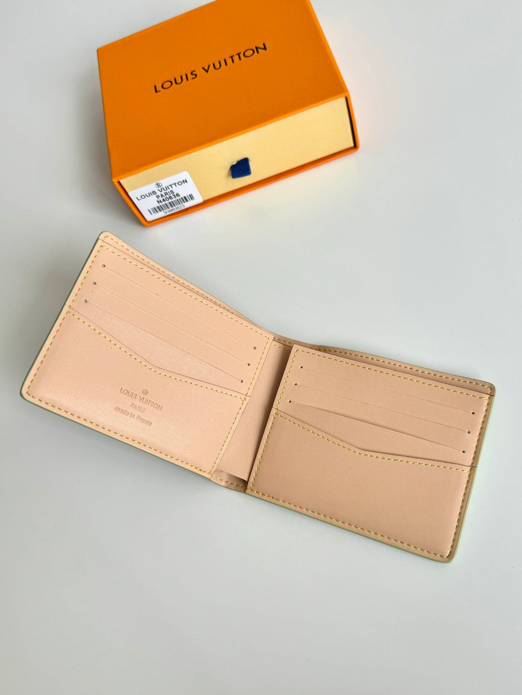 LV x Tyler Slender Wallet Green Damier Golf Canvas 221434