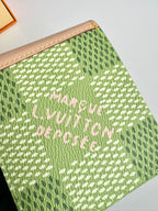 LV x Tyler Slender Wallet Green Damier Golf Canvas 221434