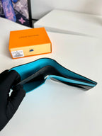 LV Multiple Wallet Turquoise Monogram Eclipse Canvas 221448