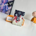 LV Pocket Wallet Ink Blue Monogram Canvas 221272