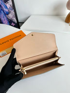 LV Sarah Wallet Trianon Gray Monogram Canvas GHW 221281