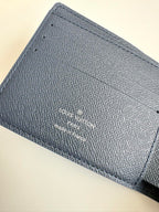 LV Multiple Wallet Navy Blue Monogram Gradient Canvas 221313