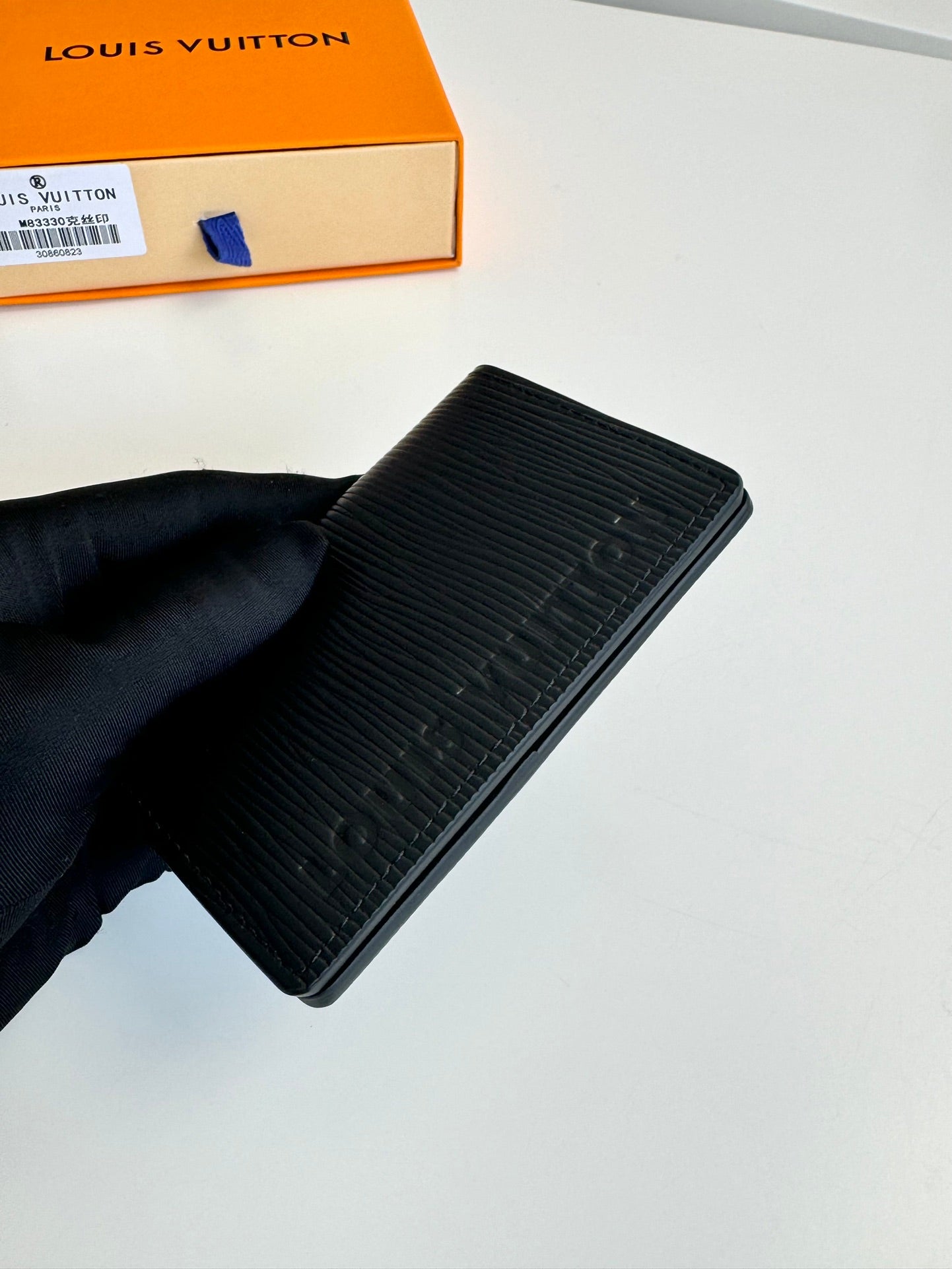 LV Multiple Wallet Black Epi XL Cowhide Leather 221320