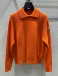 MC 2025 Turtleneck Sweater Orange Cashmere