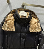 MC 2025 Agneux Down Jacket Black Beige Polyamide