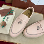 LP 25C Summer Charms Walk Loafer Plum Flower Calfskin 212598