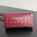 BV Concert Pouch 18.5cm Dark Red Lambskin