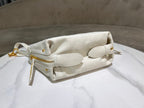 CD Jacquard Hobo Bag 23 With Chain White Calfskin
