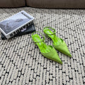 PRA SATIN SLINGBACK PUMPS CHARTRE