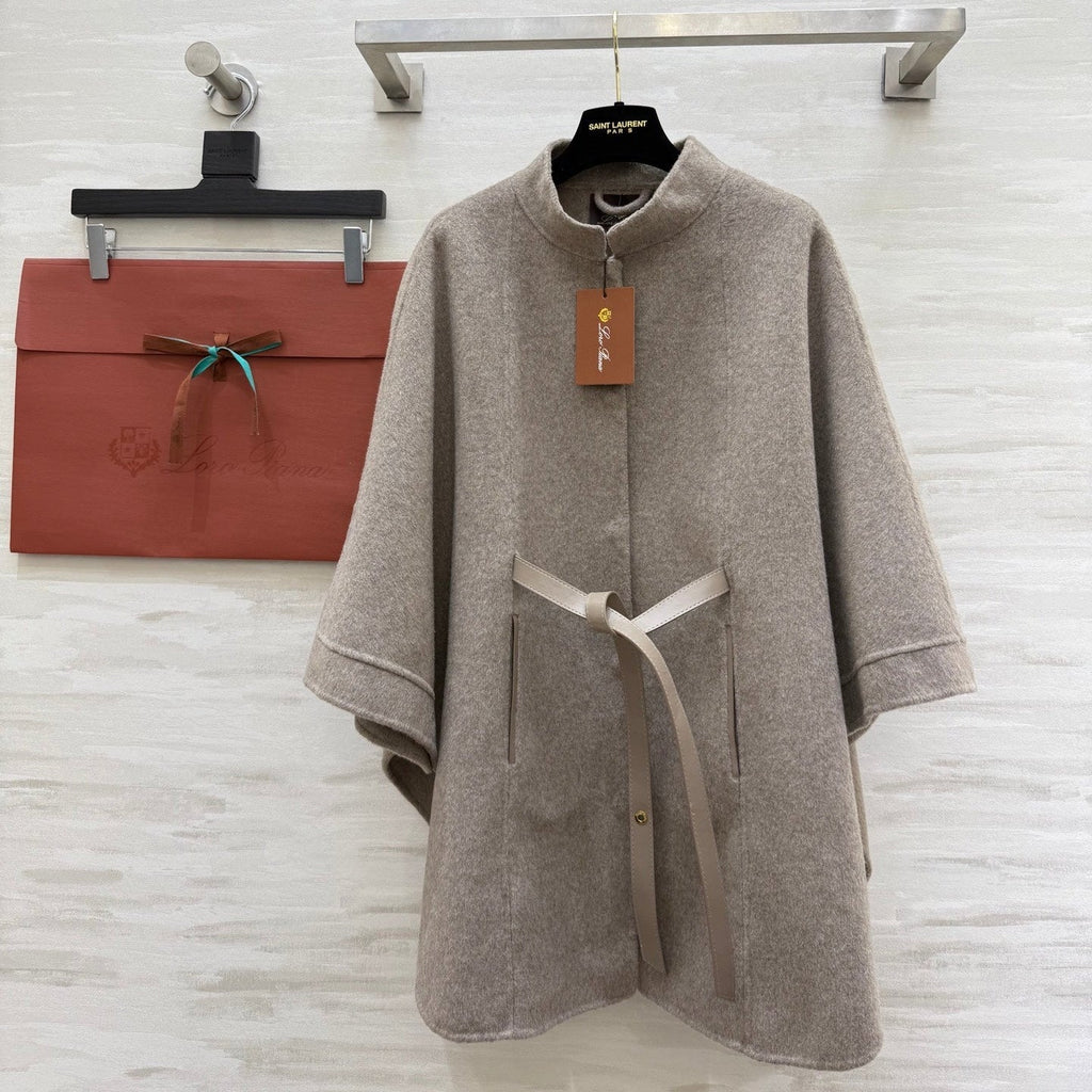 LP 25 Salzburg Cape Coat Naturale Brown Cashmere 319368