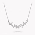 Graff Five Butterflies Full Diamond Necklace