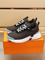 HM HUGO SNEAKER BROWN BREATHABLE FABRIC