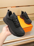 HM HUGO SNEAKER BLACK BREATHABLE FABRIC