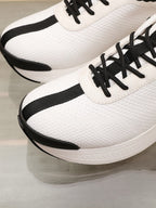 HM HUGO SNEAKER WHITE BREATHABLE FABRIC