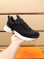 HM HUGO SNEAKER BLACK AND WHITE WEAVE