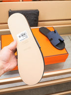 HM IZMIR SANDAL INDIGO SUEDE