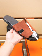 HM IZMIR SANDAL FIRE SUEDE