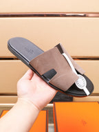 HM IZMIR SANDAL TAWNY SUEDE