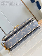 Pochette Metis East West 21.5 Gray Monogram Canvas