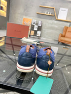 LP 360 LP FLEXY WALK SNEAKER BLUE AND GRAY WOOL