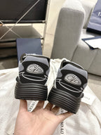 CD B30 Sneakers White Black Gray Technology Fabric 438323