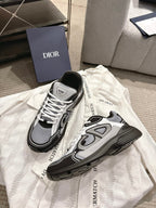 CD B30 Sneakers White Black Gray Technology Fabric 438323