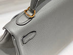 hm kelly 32cm grey togo leather gold hardware