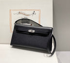 HM Kelly Elan 27cm Black Leather Shw