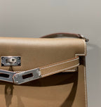 HM Kelly Elan 27cm Brown Leather Shw