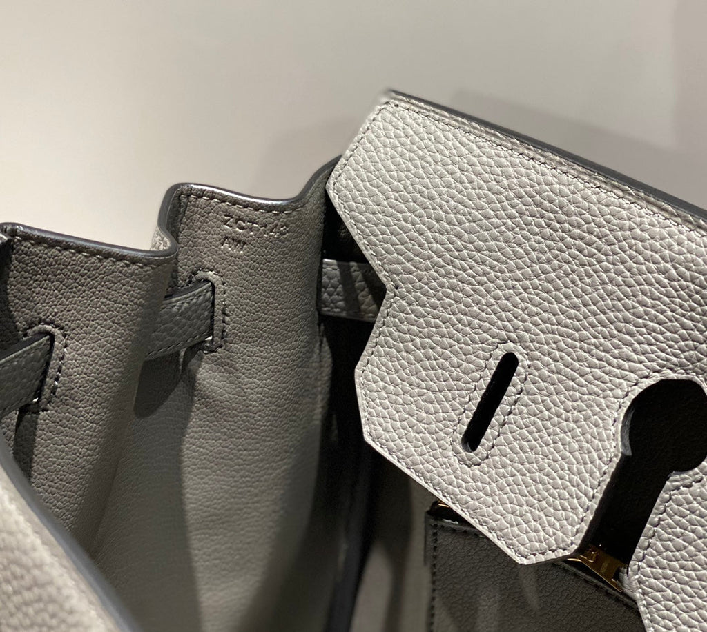HM BIRKIN 35CM MEDIUM GREY TOGO LEATHER GOLD HARDWARE