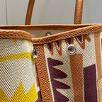 HM Garden Party 36 Multicolor Canvas and Negonda Calfskin 243397