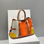 HM Garden Party 36 Multicolor Canvas and Negonda Calfskin 243386