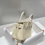 HM Birkin 20cm Craie Togo Leather Gold Hardware