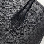 HM Bolide 25 Black Epsom Leather Silver Hardware 237384