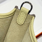 Hermes Evelyn 18 Bag Milton Yellow Epsom Leather 255527