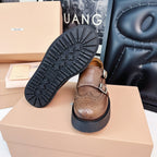 Church's X MiuLoafers Classic Matte Brown Calfskin