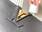 CAPUCINES GM 38CM BLACK TAURILLON LEATHER
