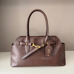 MiuMiu popular vintage tote bag 44cm sheepskin