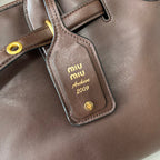 MiuMiu popular vintage tote bag sheepskin
