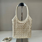 MiuMiu small diamond bag 20cm leather