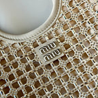 MiuMiu small diamond bag leather