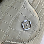 CAPUCINES BB 27 GREY TAURILLON SILVER HARDWARE