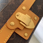 Lv Soul Trunk East West 29 Brown Monogram
