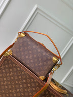 Lv Soul Trunk East West 29 Brown Monogram